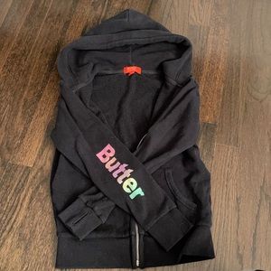 Butter zip sweatshirt